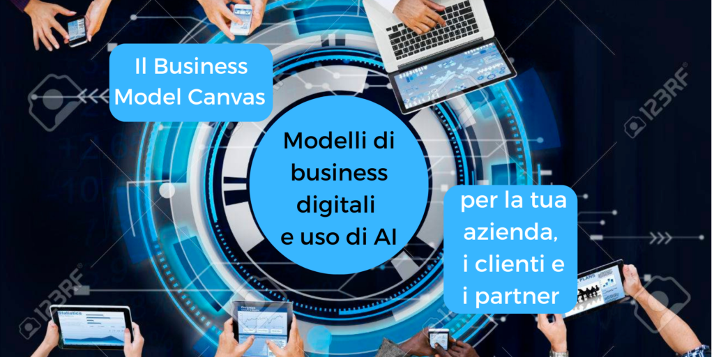 NUOVO CORSO – Come utilizzare al meglio il Business Model Canvas per la tua azienda, i tuoi  clienti e i tuoi partner. Con un focus su modelli di business digitali e uso di AI (intelligenza artificiale) – Livorno – 19 e 26 Ottobre  2023 